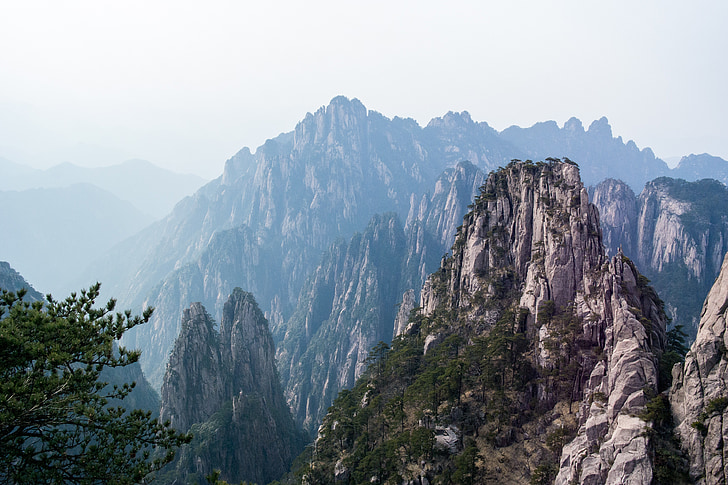 svovlsyre, Mountain, Folkerepublikken Kina, Rock, rejse, Top, fantastisk udsigt