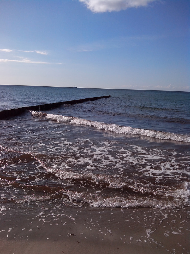 mare, Marea Baltică, plajă, apa, coasta