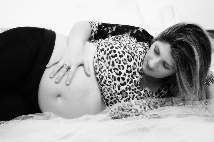 nėščia, nėštumo metu, nėščia moteris, moteris, Moterys, laiminga pora, Naujas gyvenimas
