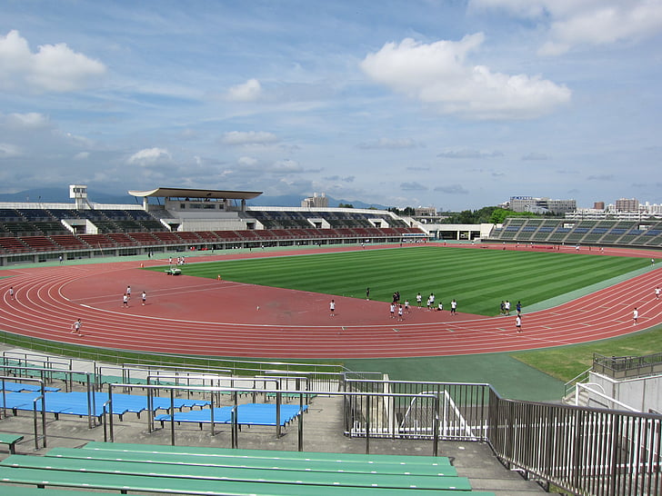 atsubetsu, Stadion, Sapporo, Japonia, Piłka nożna, Piłka nożna, Arena