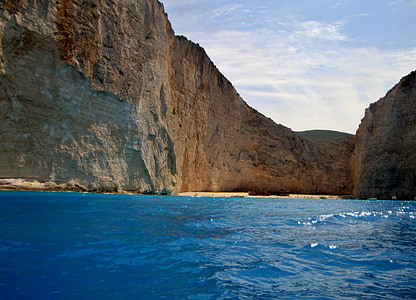 zakynthos, island, greece, beach, rocks, sea, summer