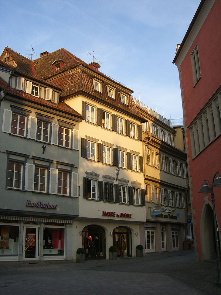 Ravensburg, Downtown, Baden württemberg, Tyskland, gamle bydel