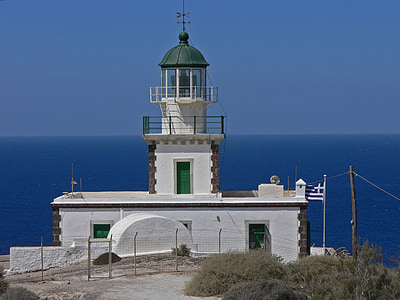 Lighthouse, Santorini, Príroda