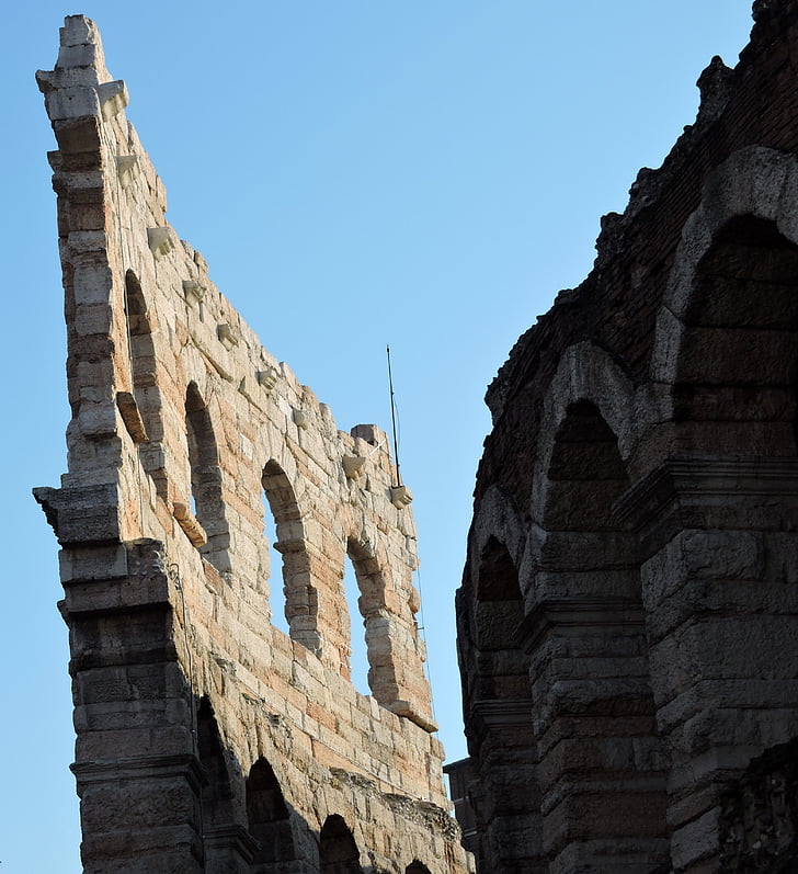 Arena, boog, Ala, Verona, monument, Italië