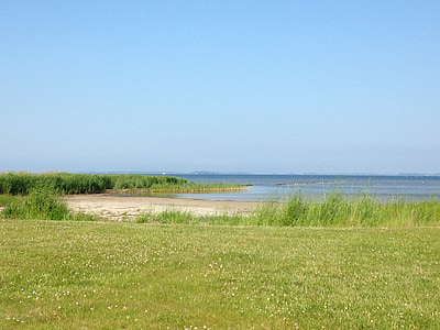 Příroda, Kleiner ostseestrand, jezero, voda, Baltské moře