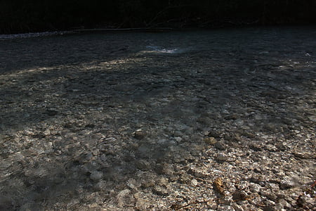 Creek, fjällbäck, Österrike, vatten, stenar, humör, Alpin