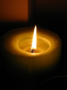 candle, dark, flame, candlelight, light, fire, night