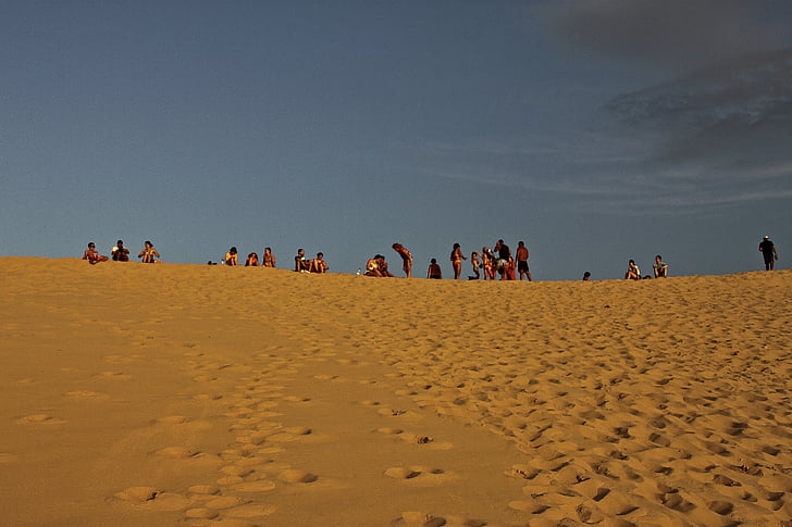 Dune du pilat, Dune, Frankrike, sanddyn, Sand, Atlanten, havet