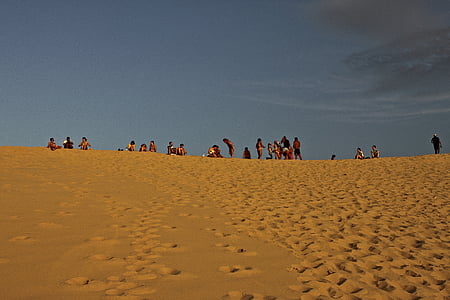 Dune vás pilat, Duna, Francie, písečné duny, písek, Atlantik, Já?
