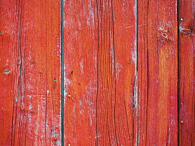 merah, kayu, kayu, papan, gudang, pedesaan, latar belakang merah
