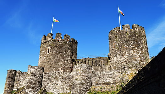 hrad, Wales, veža, Spojené kráľovstvo, waleština, História, kameň