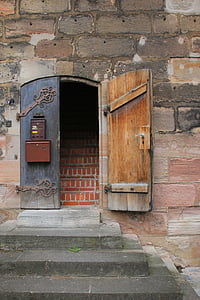 cassetta postale, porta, obiettivo, ingresso, Portal, Torre