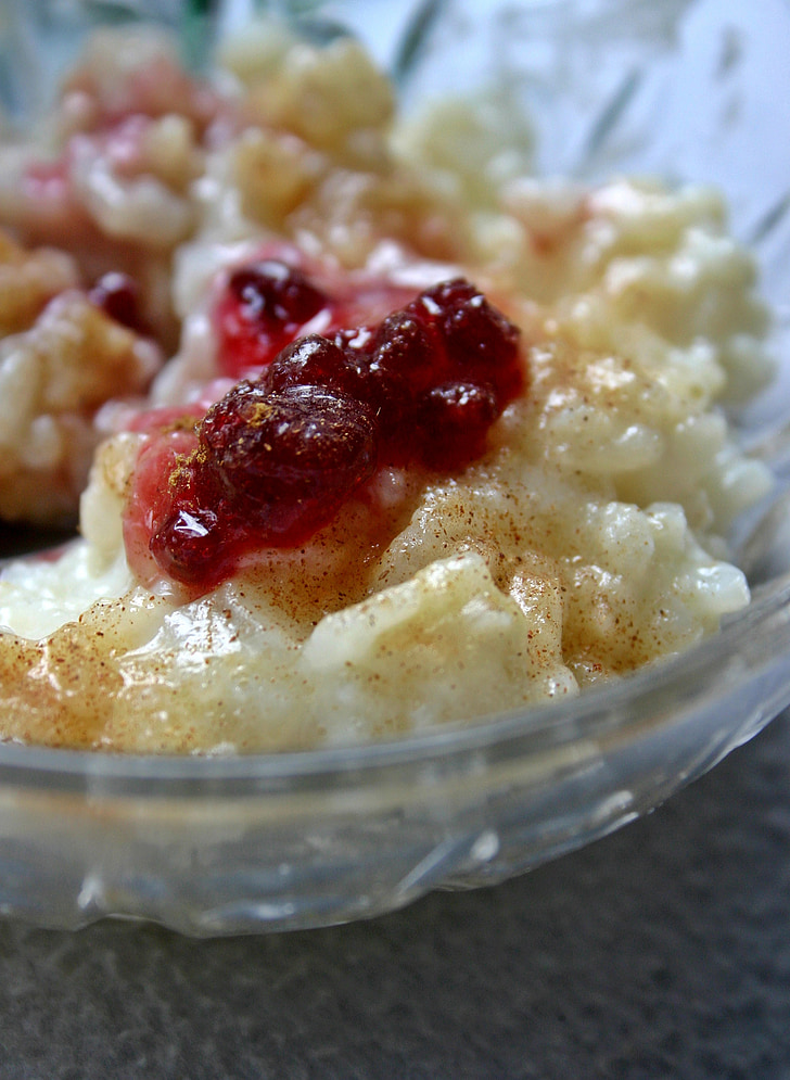 rice pudding, rice, sweet, sweet dish, dessert, delicious, eat
