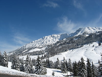 Gary dolgo, Alpski, Allgäu, gorskih, Bad hindelang, vrh, pohodništvo