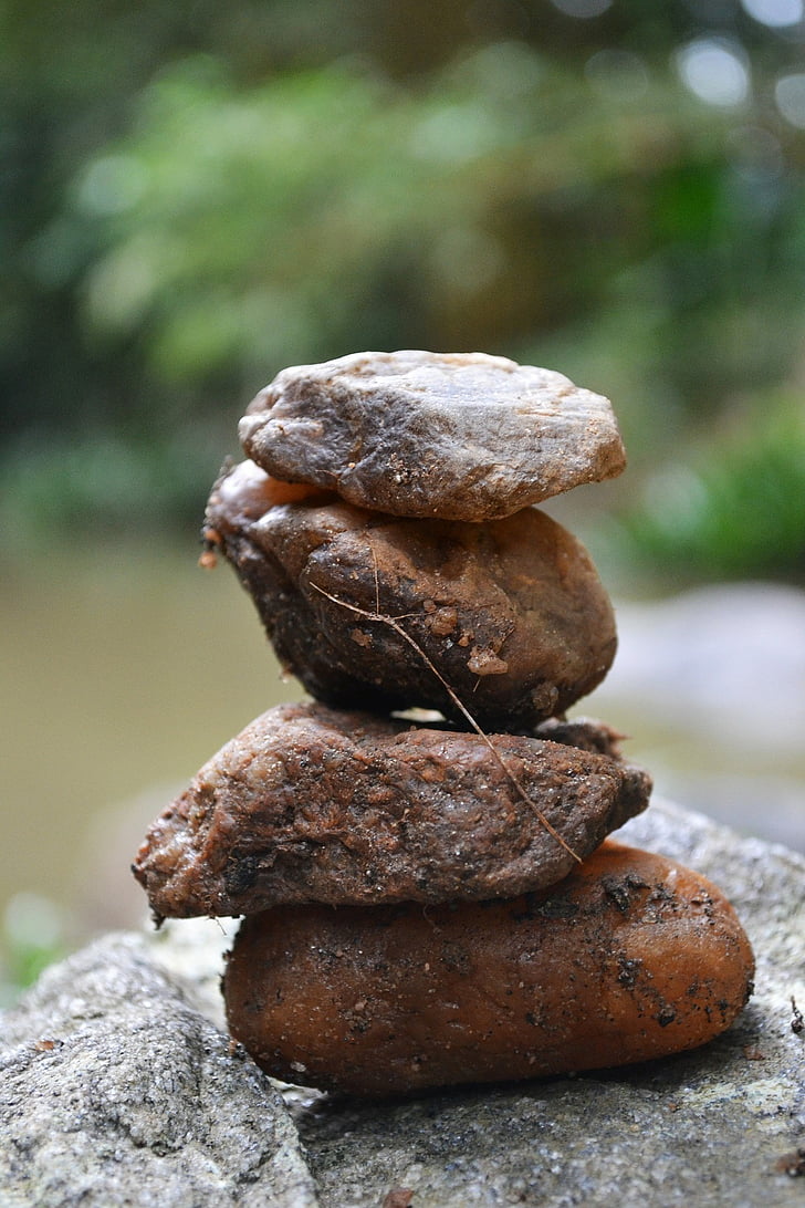 Rock, Rocks, River, kiviä river, Luonto, Sri Lankassa, Ceylon