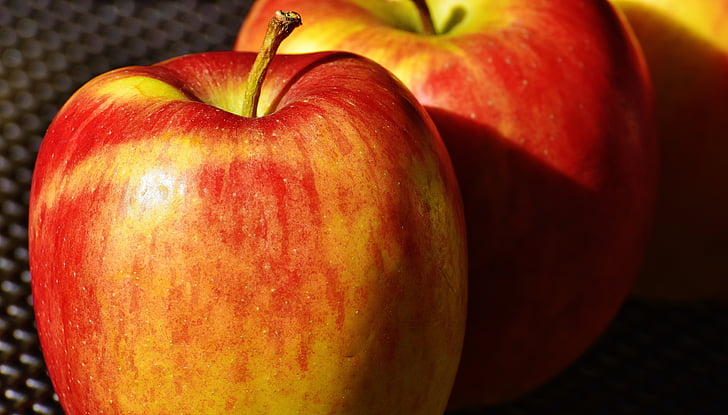 jabolko, sadje, zrel, zdravo, vitamini, rdeča, hrane