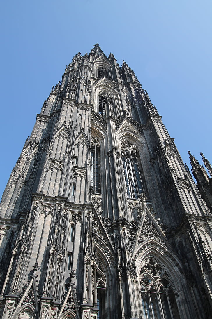 Köln, Kölnska katedrala, toranj, Crkva, mjesta od interesa, reper, spomenik