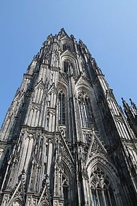 cologne, cologne cathedral, tower, church, places of interest, landmark, monument
