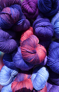 lana, de cuna de gato, colorido, azul, Color, color