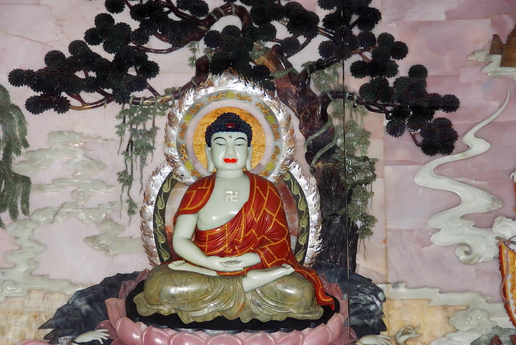 China, x'ian, Xian, religie, statuie de jad, templul budist, Budism