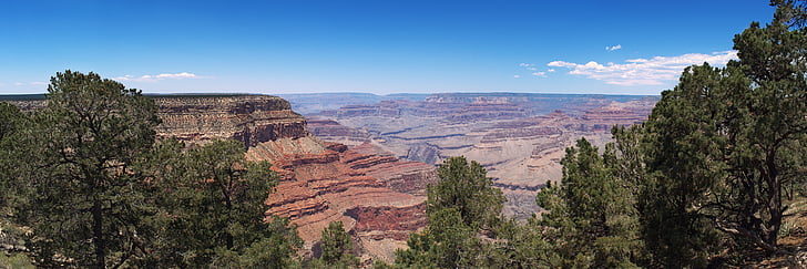panorama, paisaje, América, Estados Unidos, Parque Nacional Grand canyon, naturaleza, Cañón