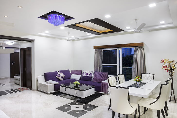 modern house, indian house, interior, indoors, modern, house, domestic Room
