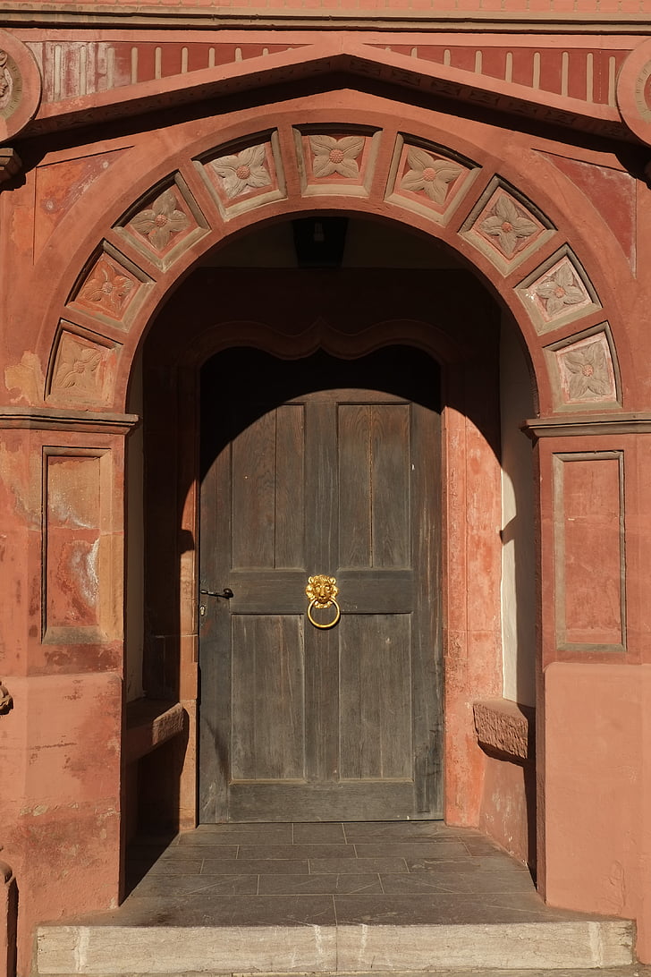 usa, arcadă, intrare, arhitectura, Portal, Ornament, decorate