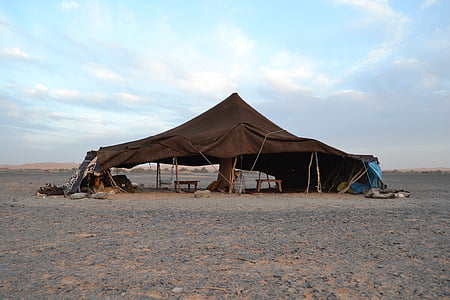 帐篷, 撒哈拉沙漠, 摩洛哥, 沙漠, 沙子