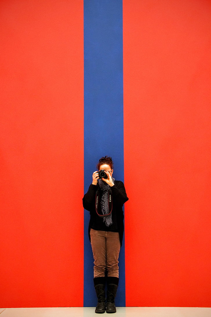 background, wallpaper, red, blue, woman, lines, center line