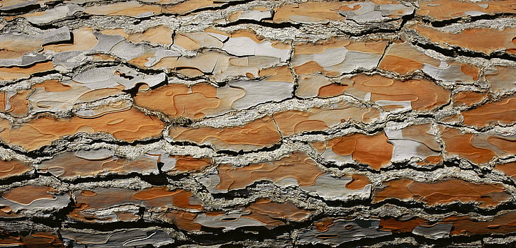 corteza, madera, árbol, estructura, marrón, textura, fondos