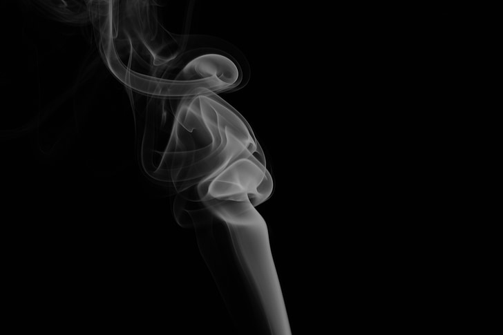 fumée, photographie de fumée, photographie