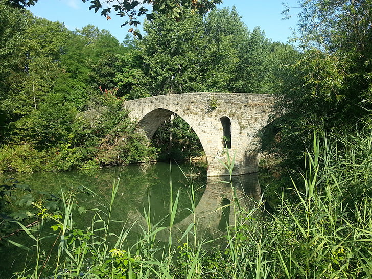 pielgrzymkowy nazywany, Camino de santiago, Pielgrzymka, Most