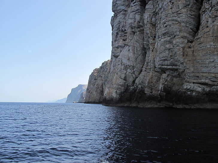 Mallorca, tenger, sziklák, táj, Cala