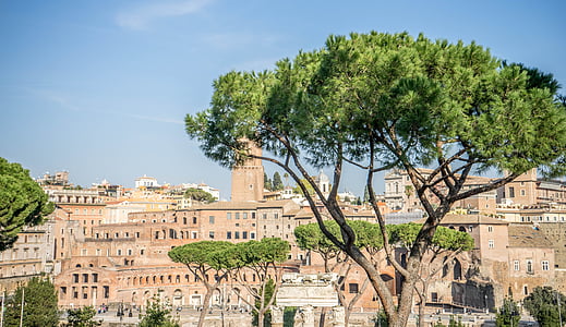 Rome, Italië, Europa, Landmark, oude, het platform, Romeinse