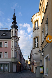 Opole, trên thị trường, Ba Lan, Silesia, kiến trúc, Châu Âu, Street