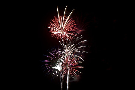 vuurwerk, onafhankelijkheid, Pyrotechniek, licht, vakantie, juli, viering