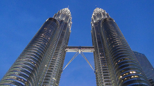 épület, tornyok, Malajzia