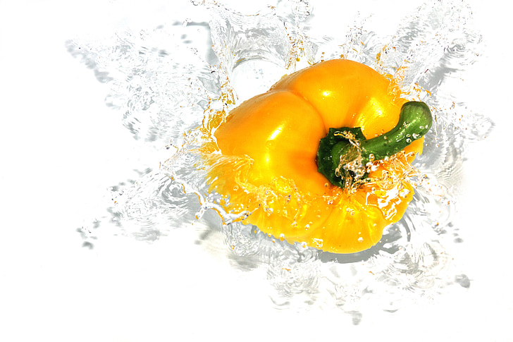 peppers, bell pepper, yellow, food, healthy, pepper, fresh