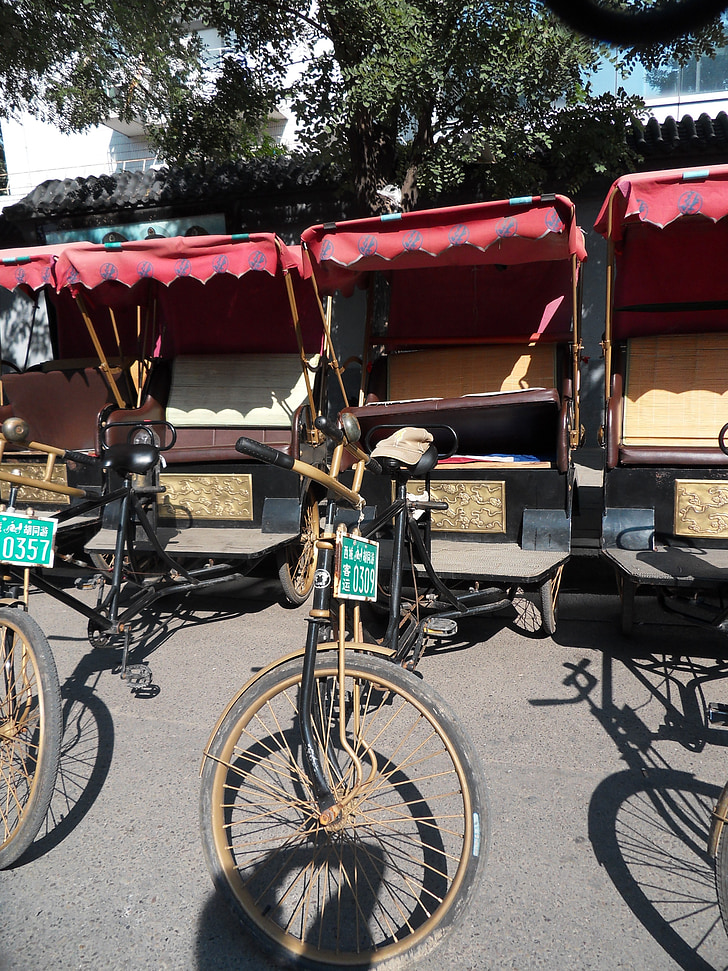 cykel, Rahman, Kina, taxi