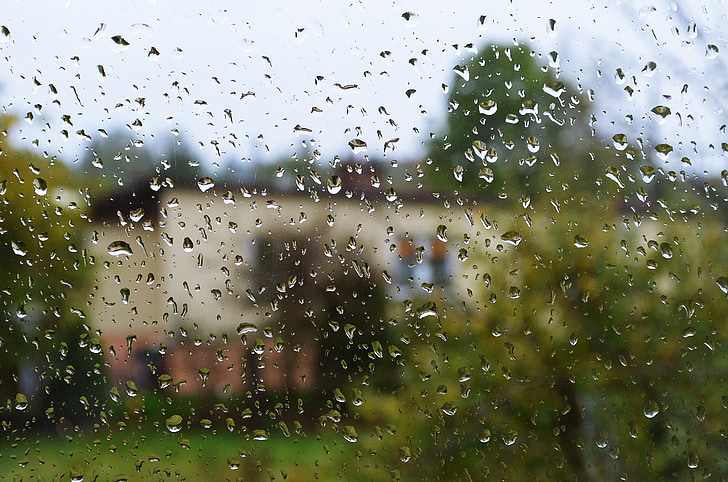 βροχή, σταγόνες, σταγόνες νερού, το φόντο, παράθυρο, σταγόνες βροχής, νερό