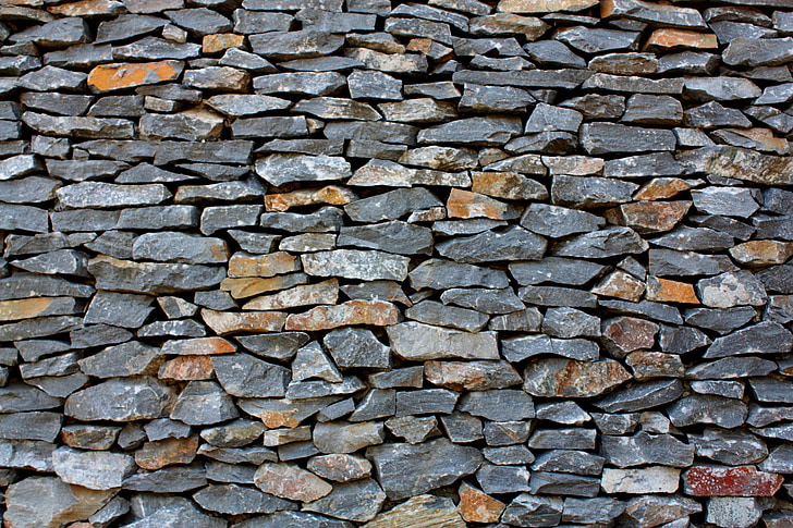 le mur, Rock, murs en pierre