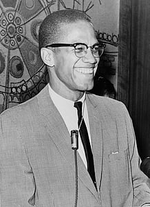 homem, afro-americano, preto, Malcolm x, 1962, Estados Unidos, negro