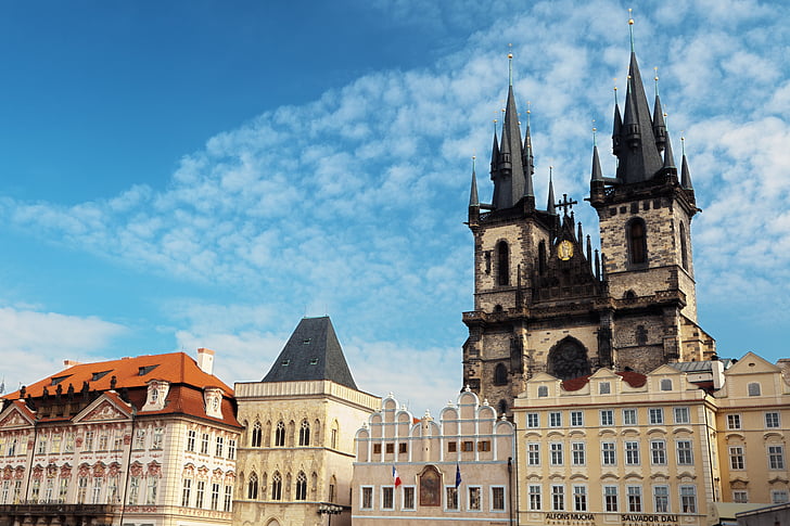 arquitectura, Bohèmia, edifici, Catedral, cultura, Txeca, República