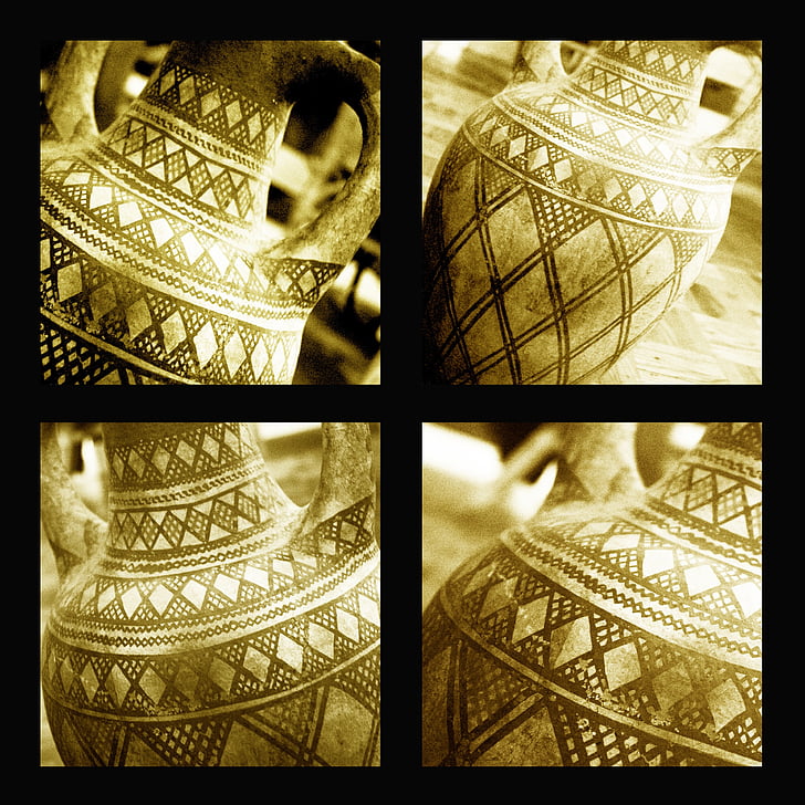 Marocko, vas, keramik, hantverk