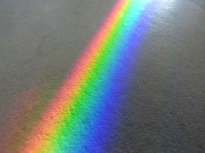 rainbow, color spectrum, solar, mirror, mirroring, beautifully, floor