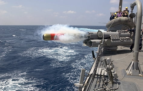 torpedo, lancering, wapen, vuren, vloer, MK 46, Marine