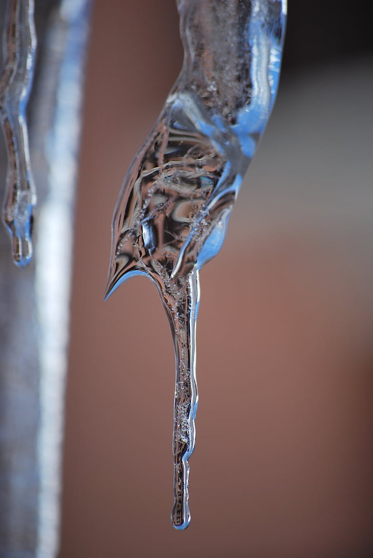 icicle, лед, макрос