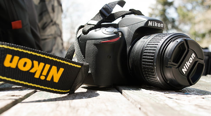 Nikon, càmera, fotografia, equips, digital, càmera - equip fotogràfic