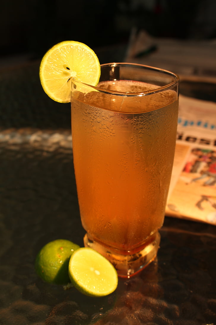 drink, lemon, refreshing