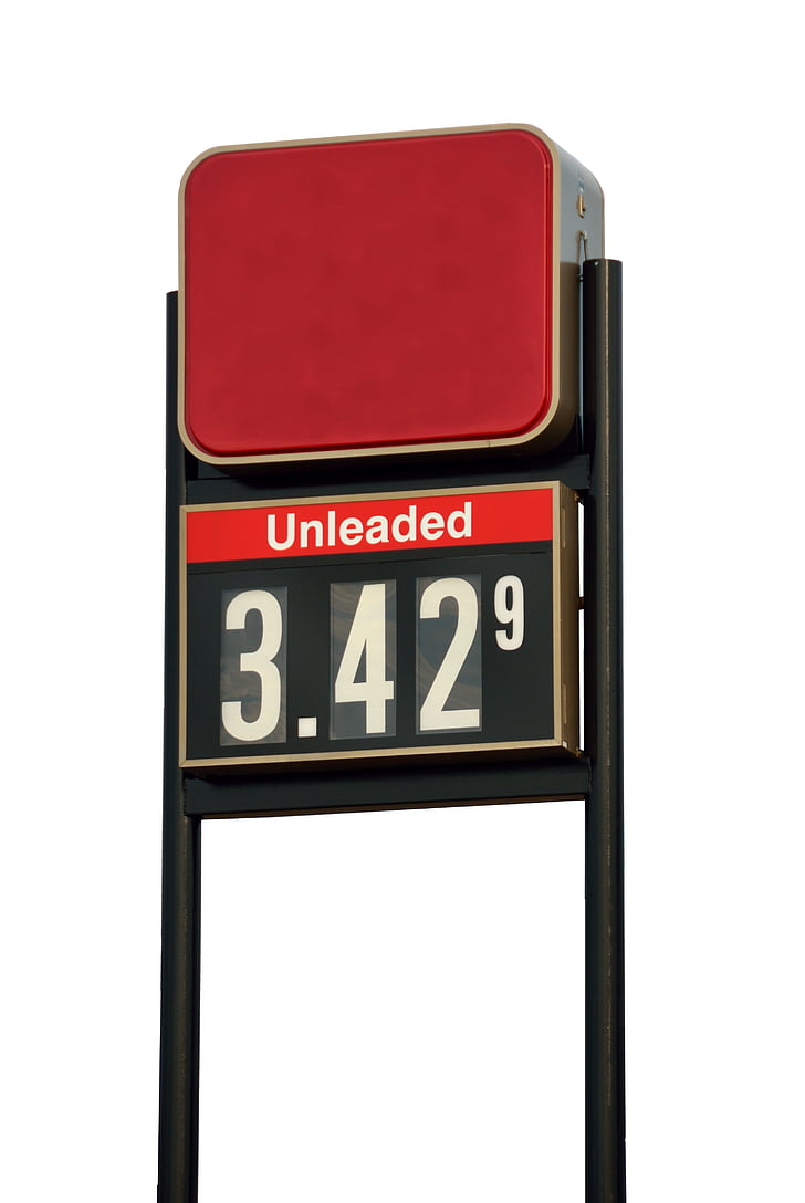 gas, brandstof, prijs, teken, symbool, benzinestation, olie